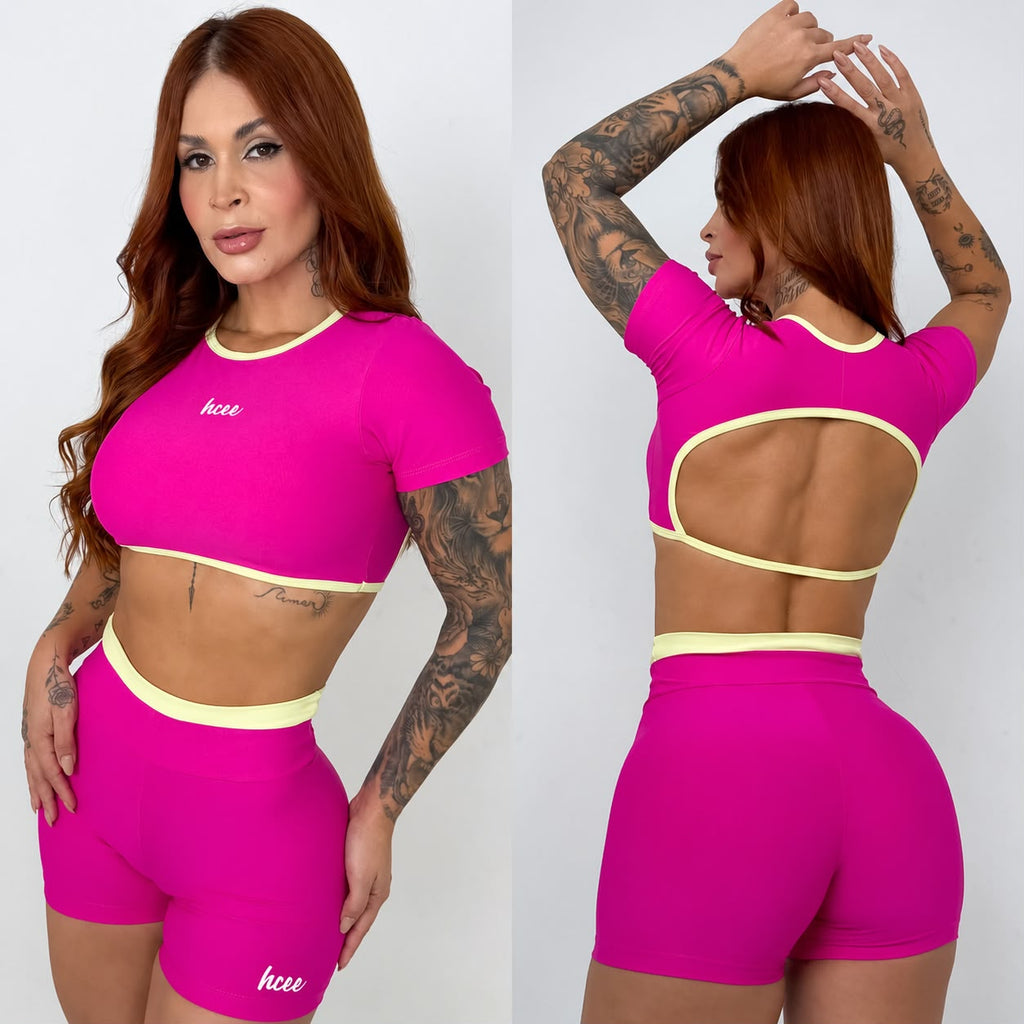 Set EVA Bicolor Shorts