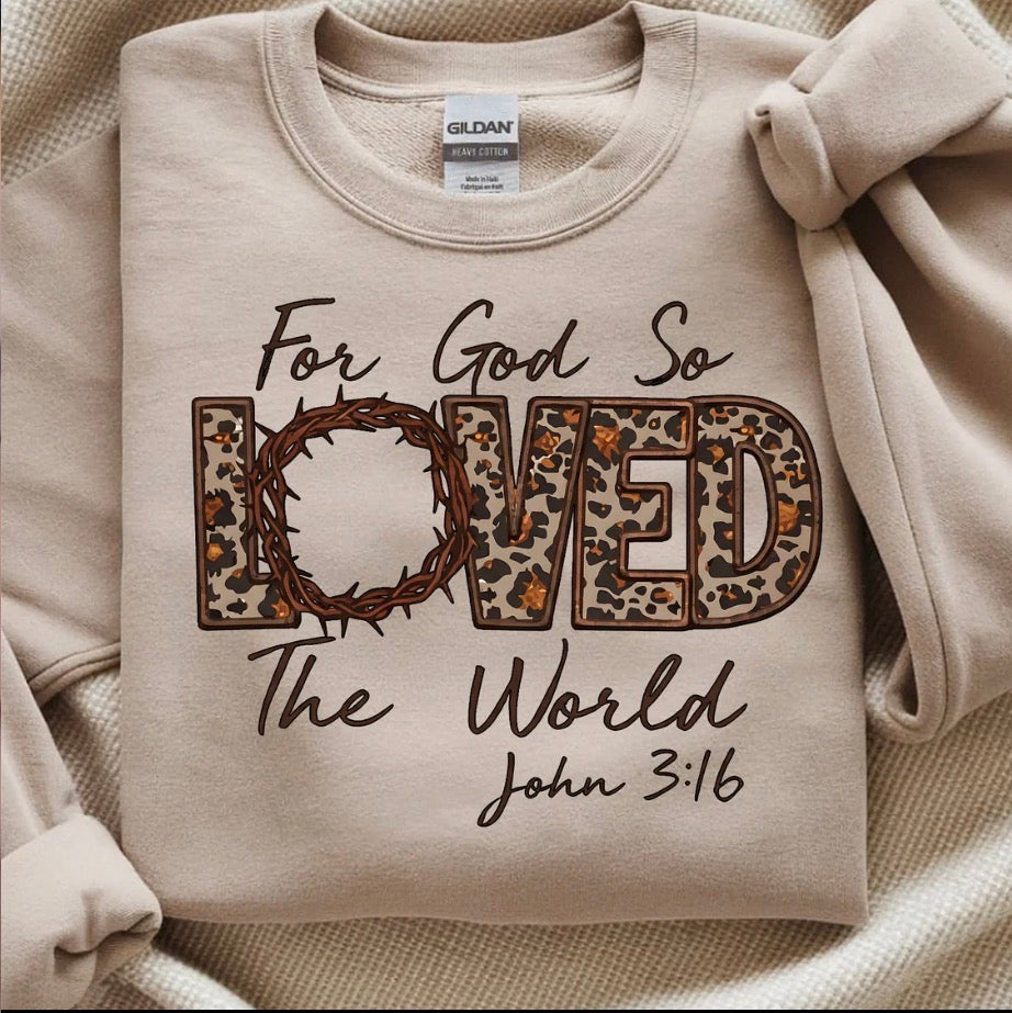 ESTAMPA “For God So Loved”