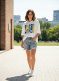 T-Shirt Feminina Oversized - Brasil