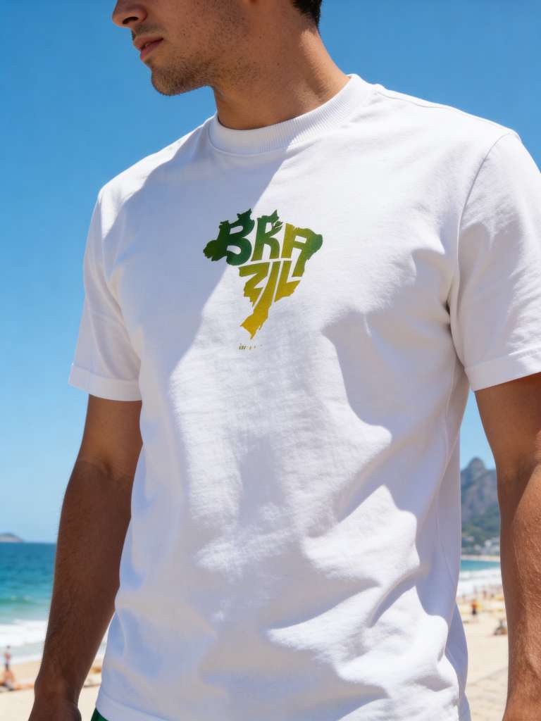 T-Shirt Feminina - Brazil