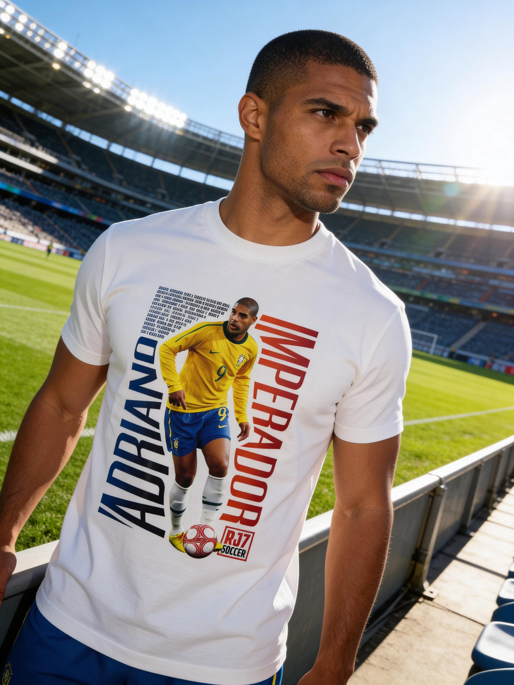 T-Shirt Masculina - Adriano Imperador