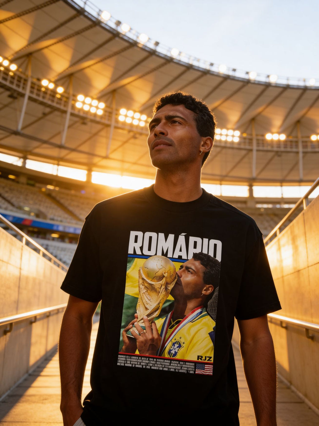 T-Shirt Masculina - Romario