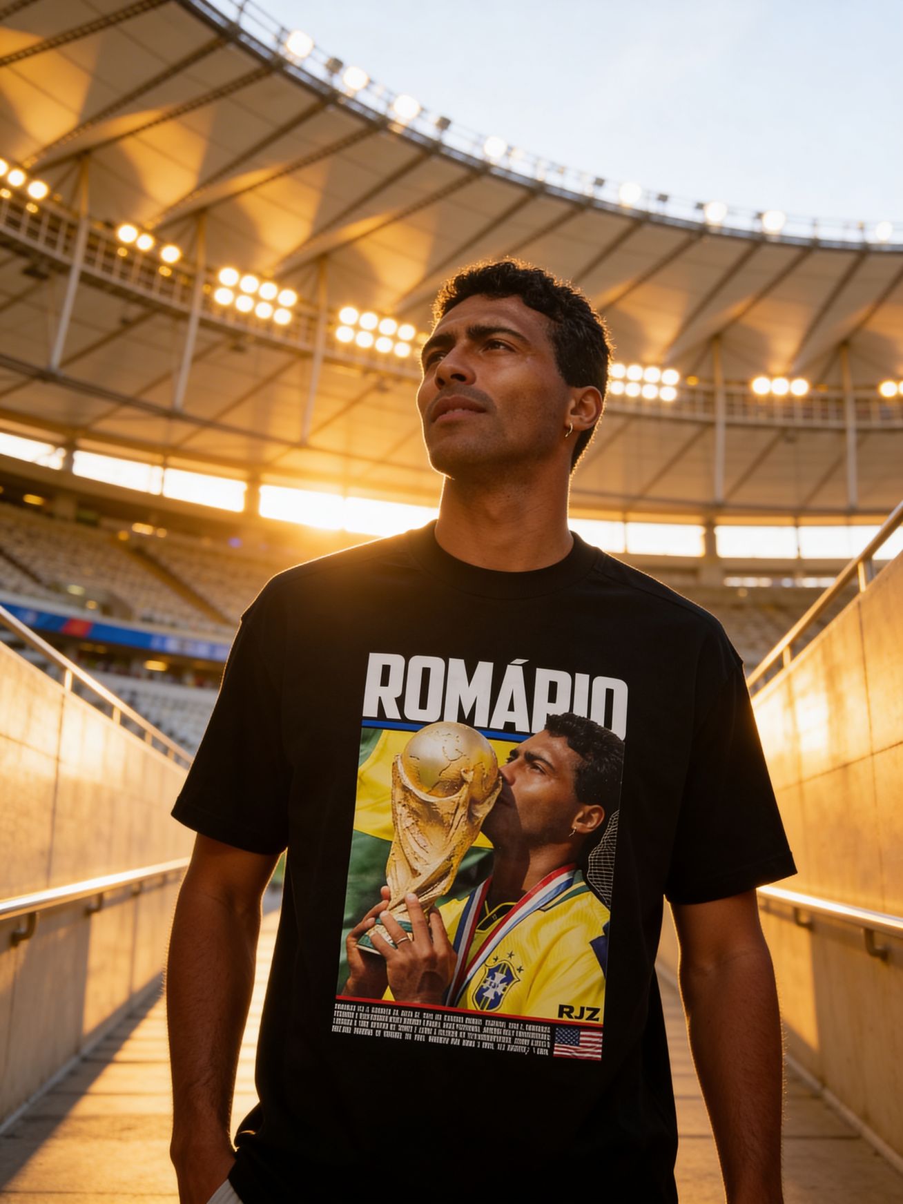 T-Shirt Masculina - Romario