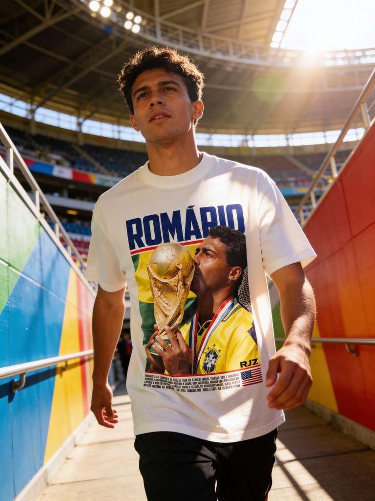 T-Shirt Masculina - Romario