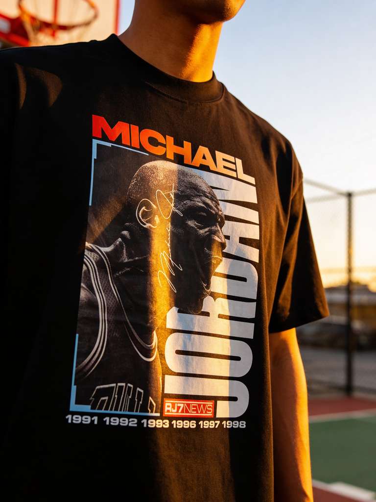 T-Shirt Masculina Michael Jordan