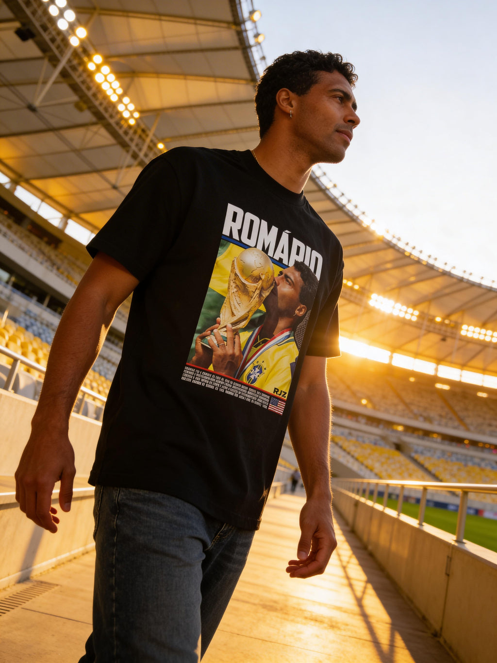 T-Shirt Masculina - Romario