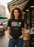 T-Shirt Feminina Oversized - Jesus Saves