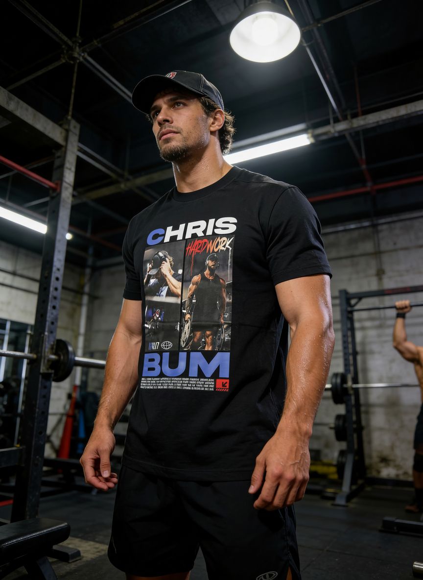 T-Shirt Masculina - Chris Bum