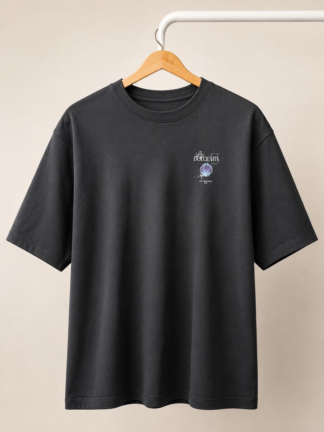 T-Shirt Feminina Oversized - La dolce vida