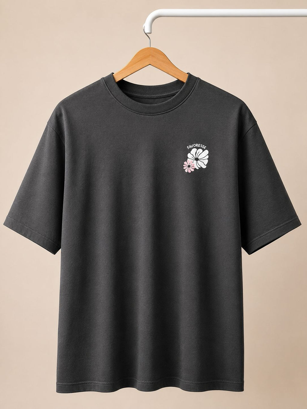 T-Shirt Feminina Oversized - Voce e felidade