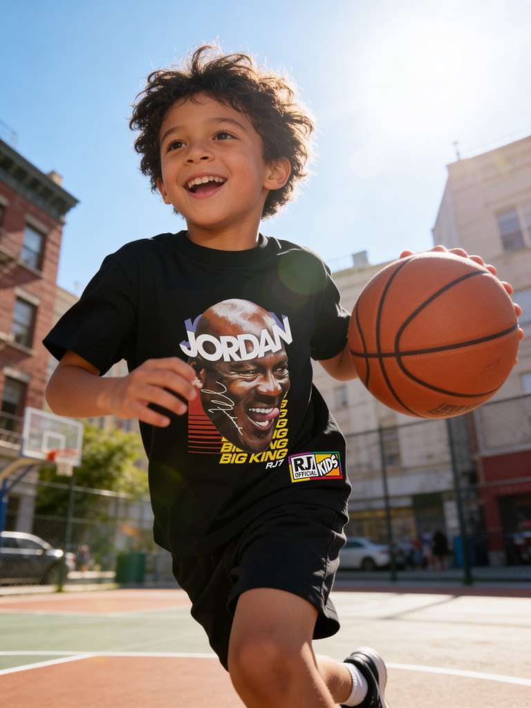 T-Shirt Masculina Infantil - JORDAN
