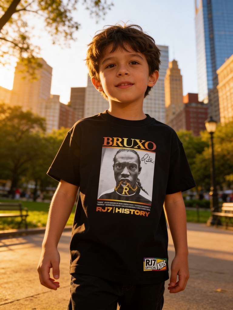 T-Shirt Masculina Infantil - RONALDINHO GAUCHO