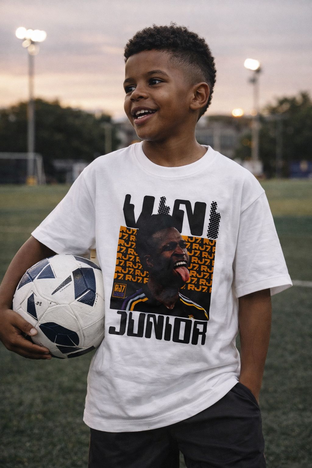 T-Shirt Masculina Infantil - VINI JUNIOR