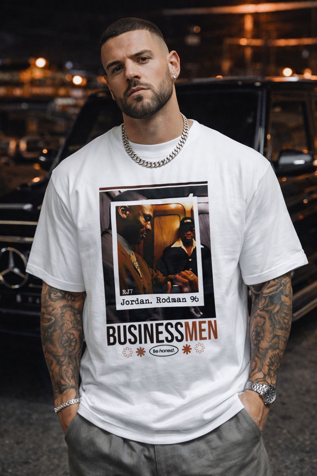 T-Shirt Masculina - BUSINESS MEN
