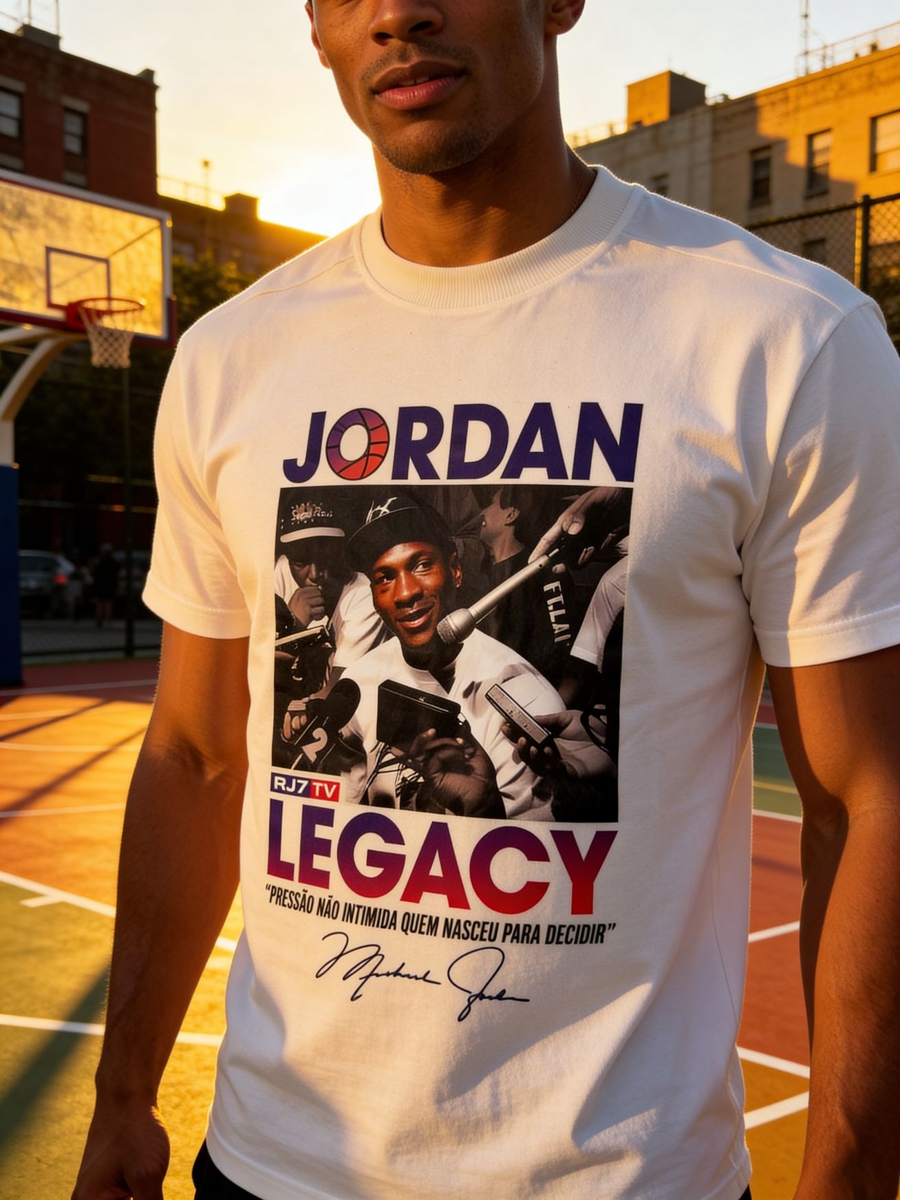 T-Shirt Masculina - JORDAN LEGACY