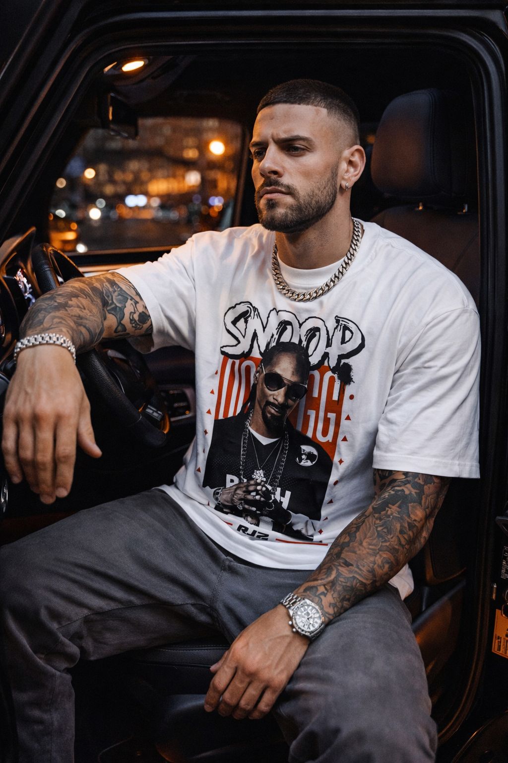T-Shirt Masculina - SNOOP DOGG